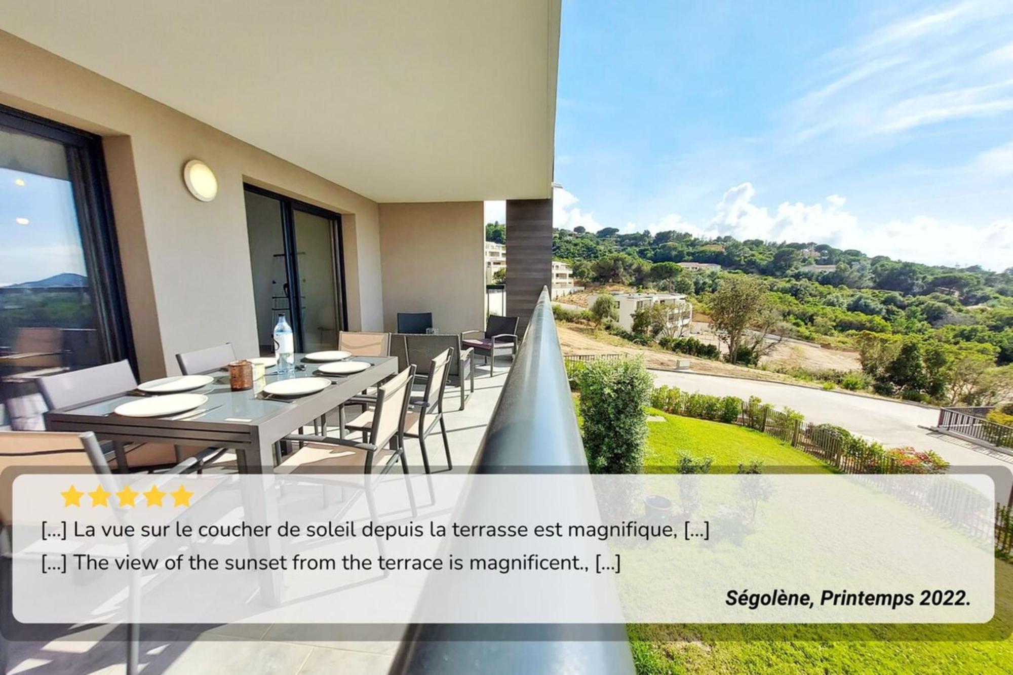 NEW ! - Duplex KIARA - plage à pied - terrasse - WIFI - Clim Pietrosella Esterno foto